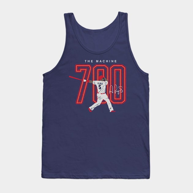 Albert Pujols 700 Tank Top by KraemerShop